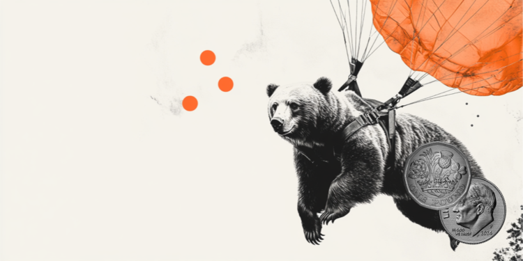 GBP springt gegen den US -Dollar auf fast 1,2850