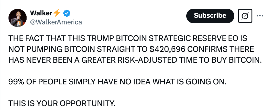 Kryptowährungen, Märkte, Donald Trump