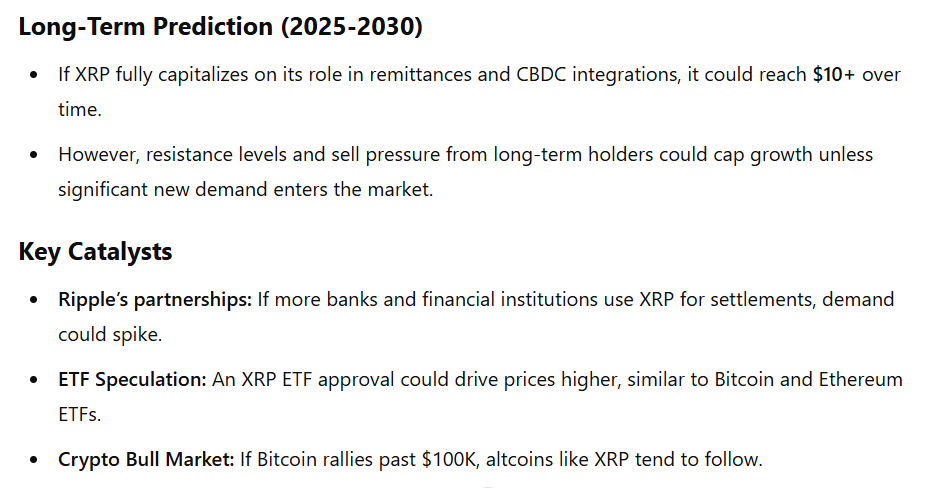 XRP GPT -Statistiken