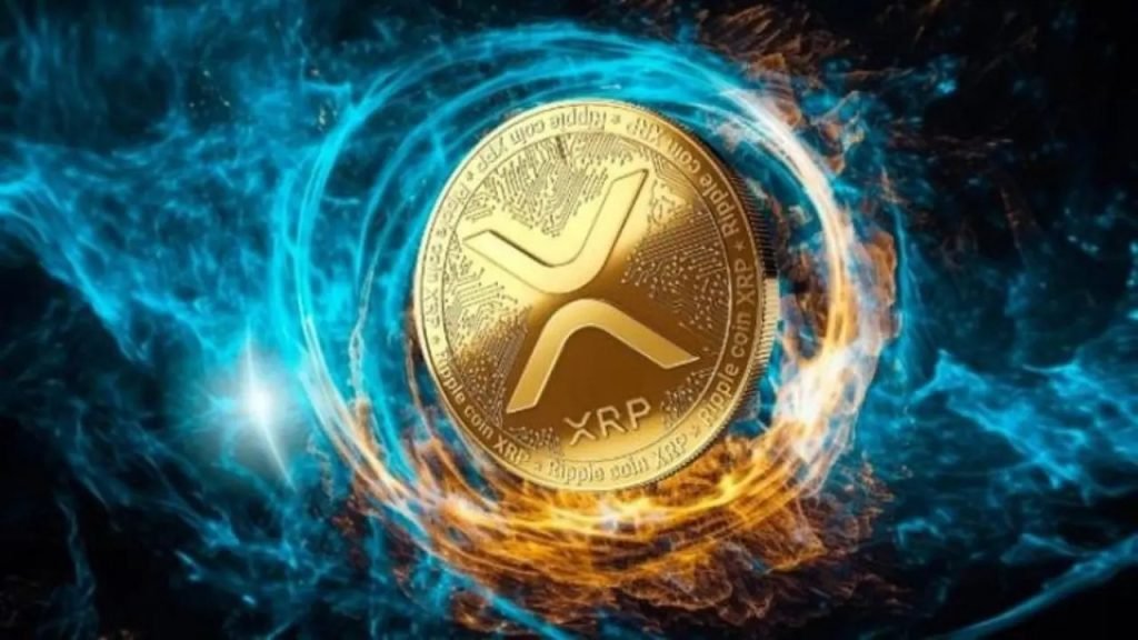 XRP Blue Hintergrund
