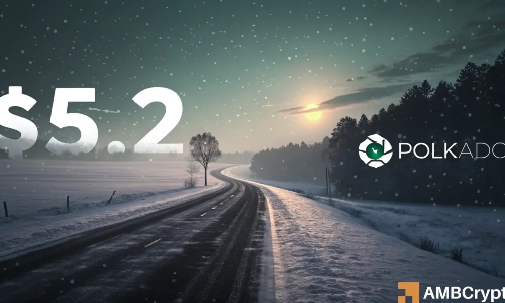 Polkadot: Achten Sie auf DOTs 12% Sprung, wenn dieses Niveau verletzt wird