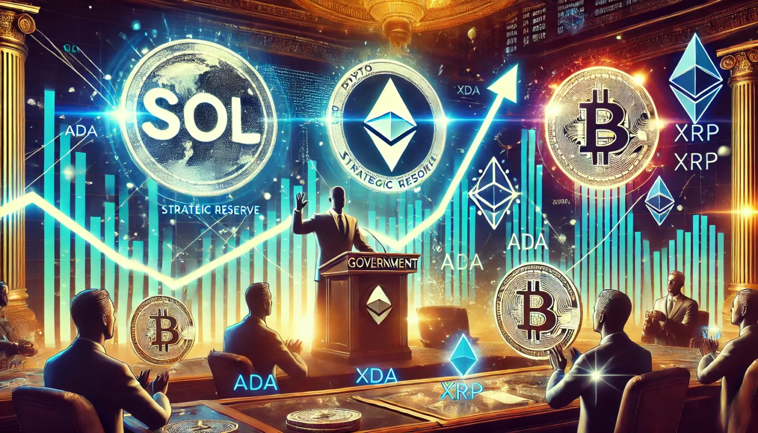 Ripple -Lobbied Trump, um SOL in das Krypto -Reservat einzubeziehen, reagiert Cardano Gründer