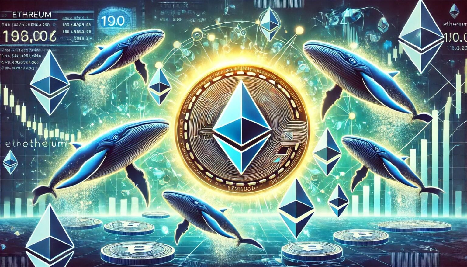 Wale fügen in den letzten 24 Stunden 190.000 Ethereum hinzu – die Akkumulation geht weiter