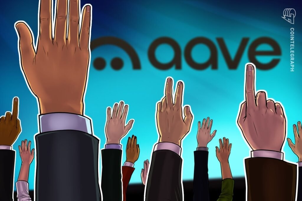 Aave steigt um 13%, da der Rückkauf Vorschlag unter den Tokeninhaber übergeht