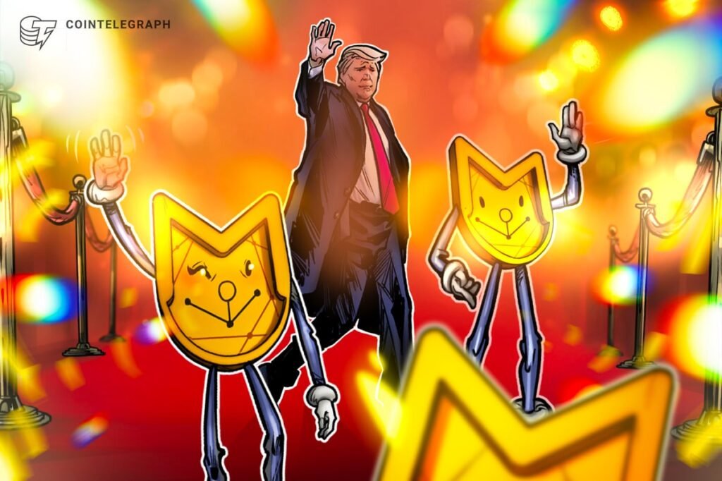 Trump Memecoins im Wert von 321 Millionen US -Dollar, um nächste Woche auf den Markt zu kommen