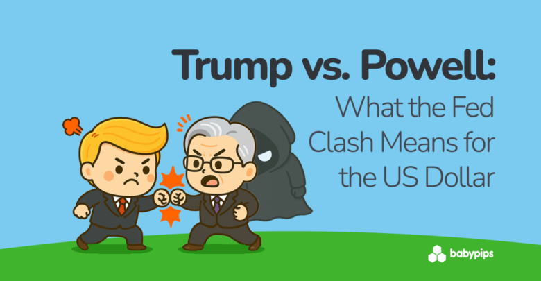 Trump vs. Powell: What the Fed Clash Means for the US Dollar