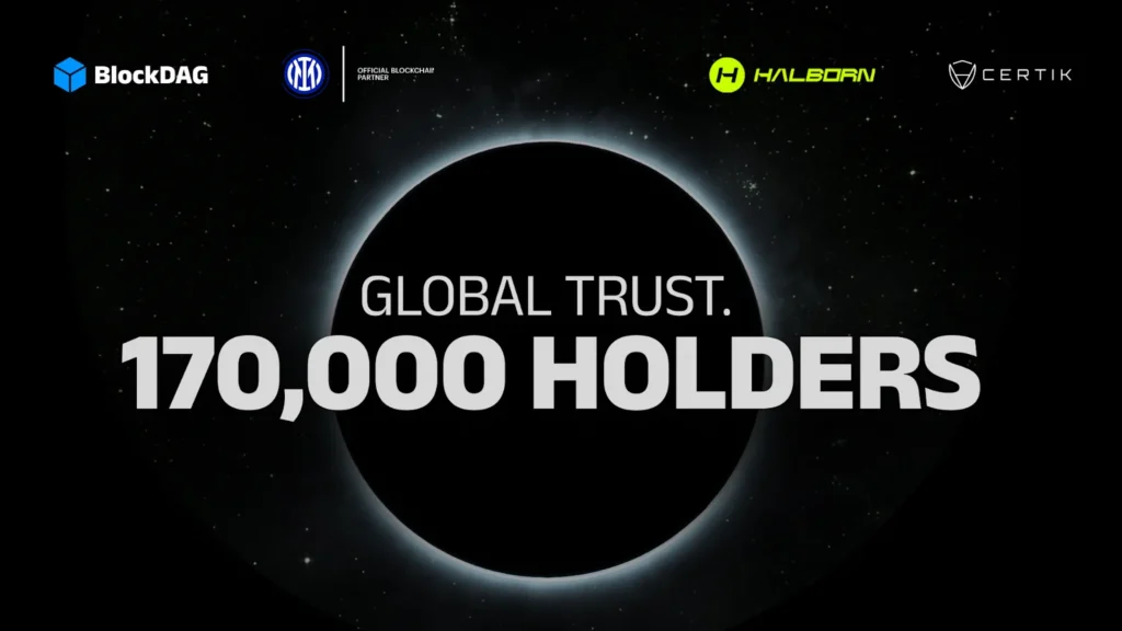 Wettbewerbsfähige Kaufstruktur fährt den Aufstieg von Blockdag auf 170.000+ Inhaber, da ICP einen Bounce & Uni gegenübersteht Waldruck 3 Blockdag 170k