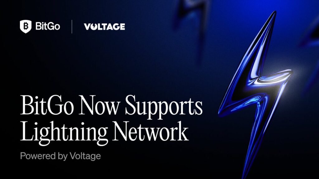 Bitgo und Spannungspartner, um sofortige Bitcoin -Zahlungen über Lightning Network zu starten