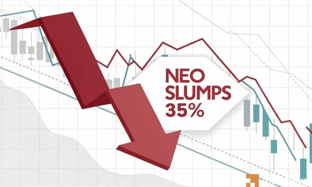Die NEO -Preise sinken, da ein langfristiger Inhaber 9,25 Millionen Token verkauft