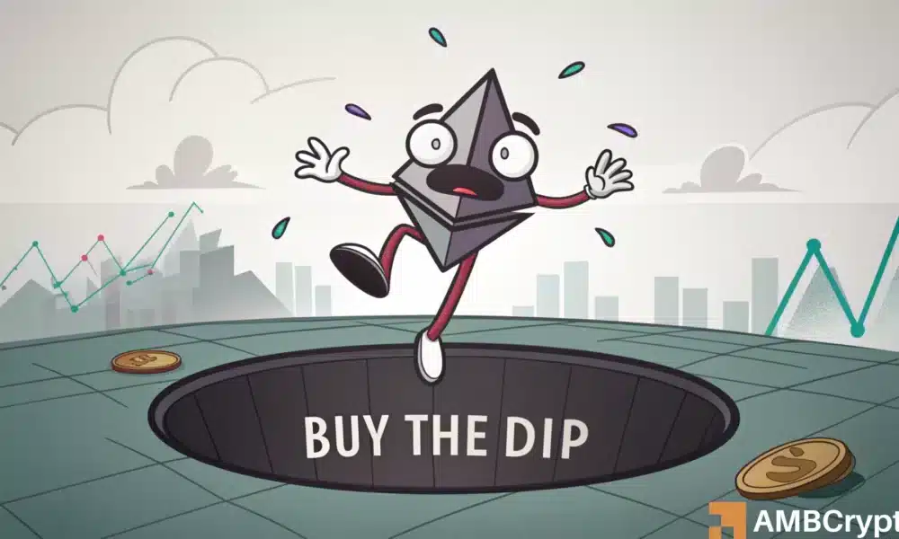 Ethereum zum Verkauf: Wenn Wale das Dip kaufen, kommt ein Ausbruch im Stil von 2023?