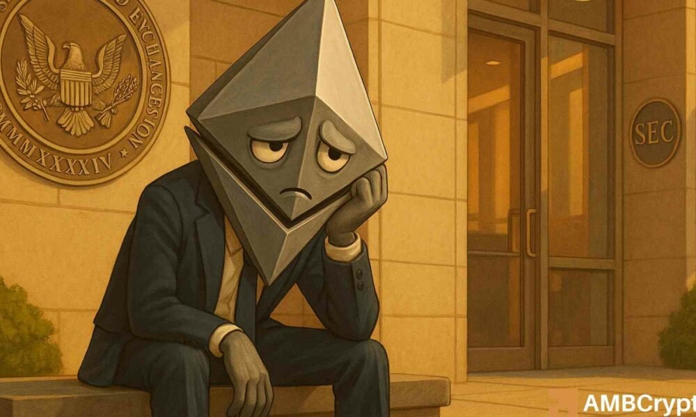 SEC verzögert Ethereum ETF -Abschluss – hier und was als nächstes?