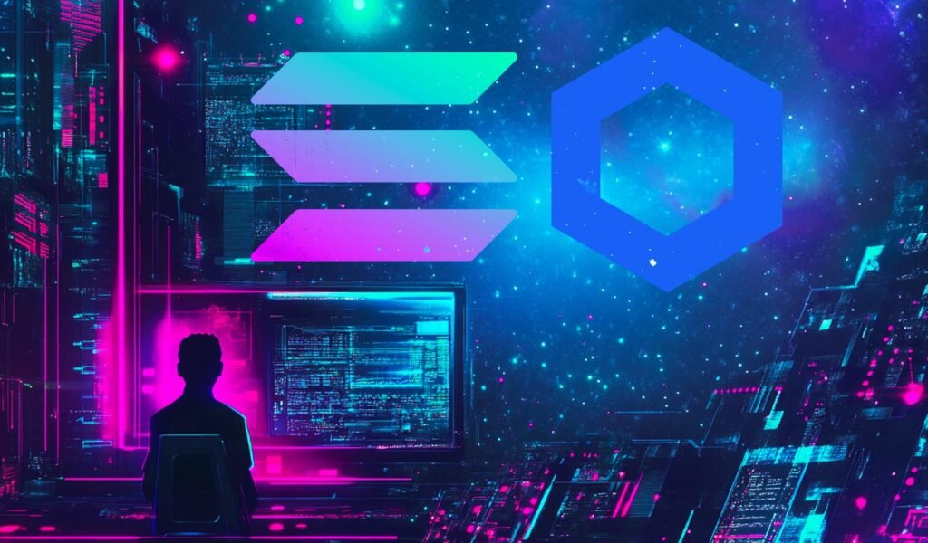 Solana springt nach Paypal und Venmo -Einführung von SOL und Chainlink (Link)