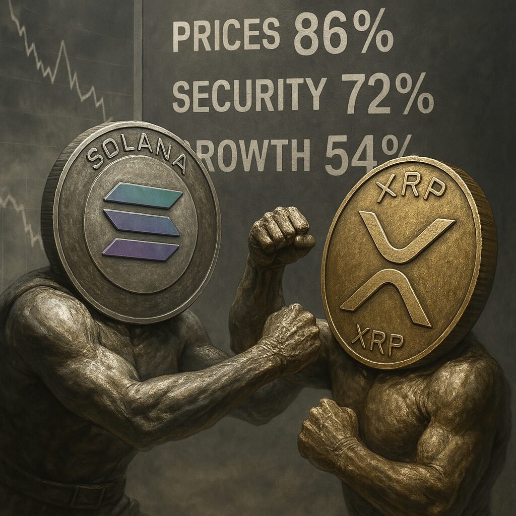 Solana gegen XRP -Durchbruch