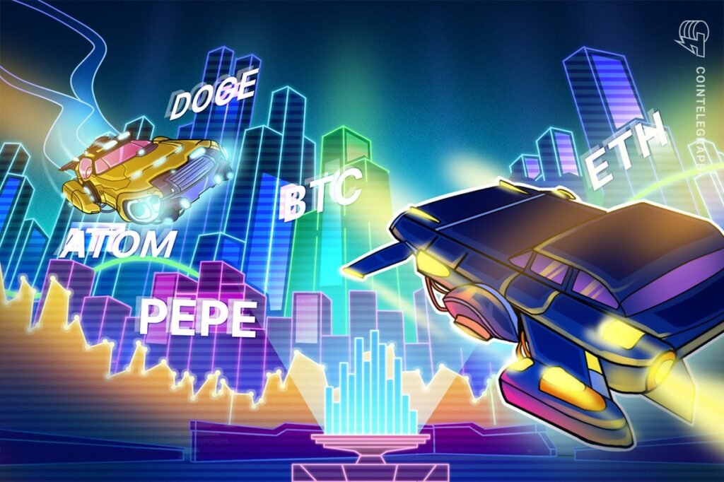 Bitcoin Price Zentimeter näher an einem neuen Allzeithoch wie ETH, DOGE, PEPE und ATOM Rallye