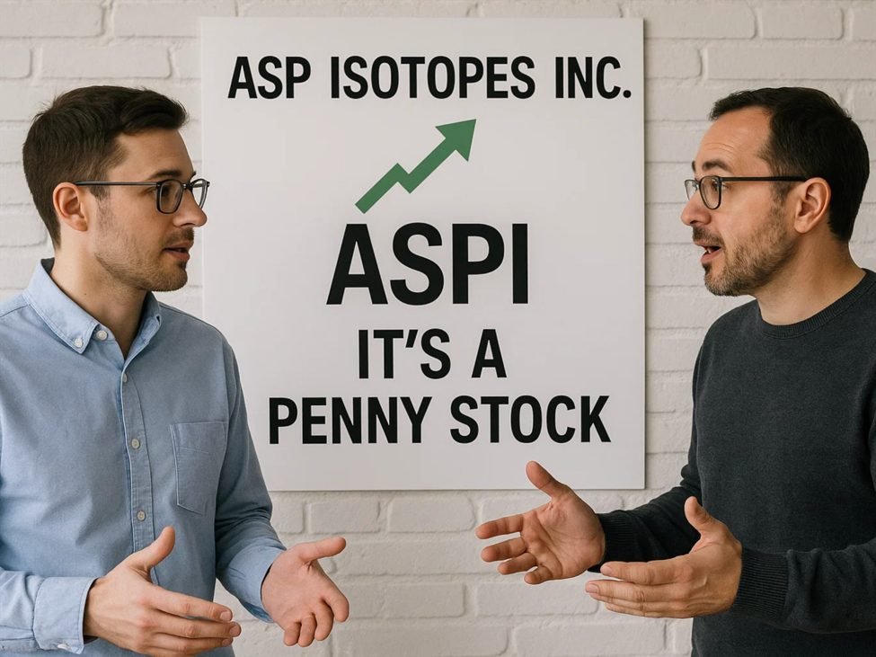 ASP Isotopes Inc. – 2 Jungs, die über ASPI -Aktien sprechen. Es ist eine Penny -Aktie (in der Zwischenzeit)