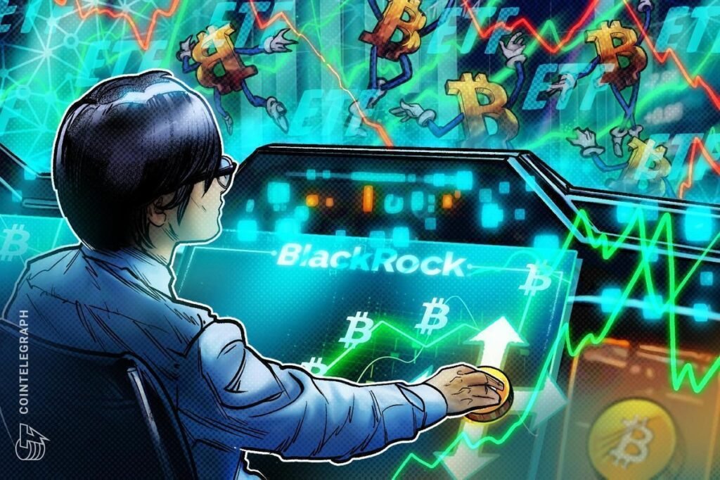 BlackRocks Bitcoin -ETF stellt 356 Millionen US -Dollar -Zuflüsse, längste Zuflussstreifen im Jahr 2025