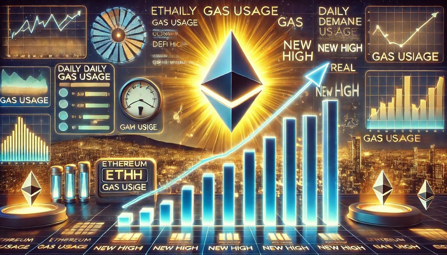 Ethereum Daily Gas Nutzung trifft neue Höhen – Real Nachfrage erhält ETH -Wachstum