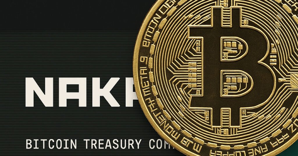 Freundliche, nakamoto und verankerende digitale Form Strategische Bitcoin Treasury Alliance