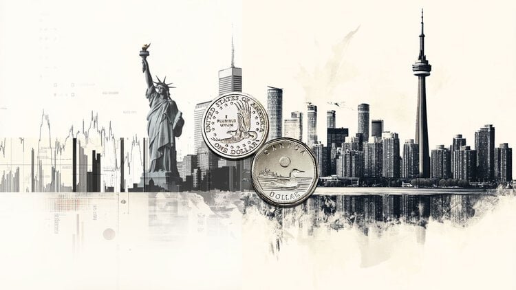 Kanadische Dollar testet frische sieben Monate inmitten eines ruhigen Starts in die Woche