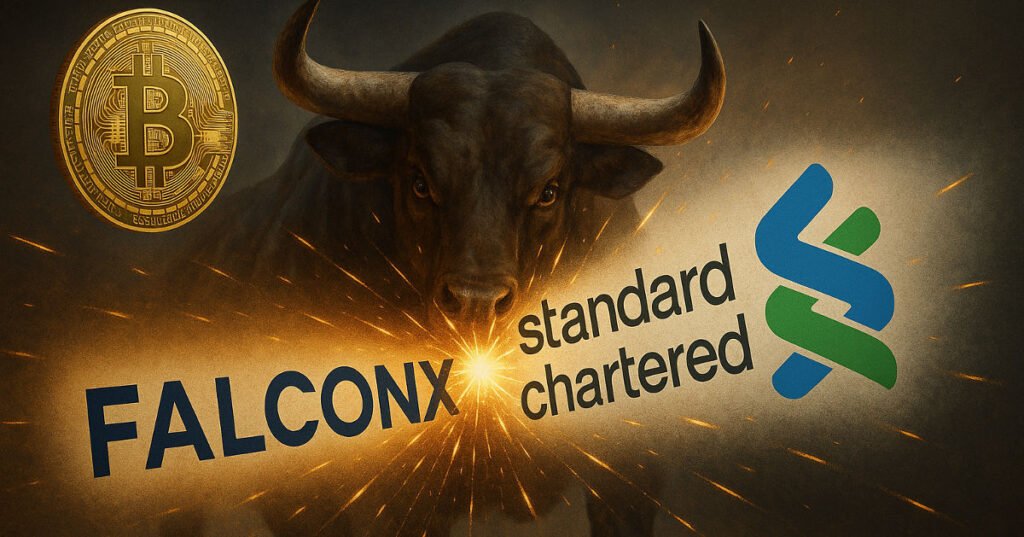 Standardchartered Bank Signs Partnership mit Digital Asset Broker Falconx