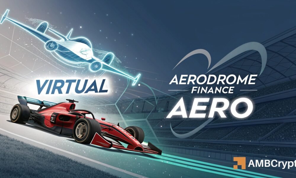Warum Aero trotz der Sicherung von Walen beider Token nicht übereinstimmte, um den Anstieg von Virtual zu entsprechen