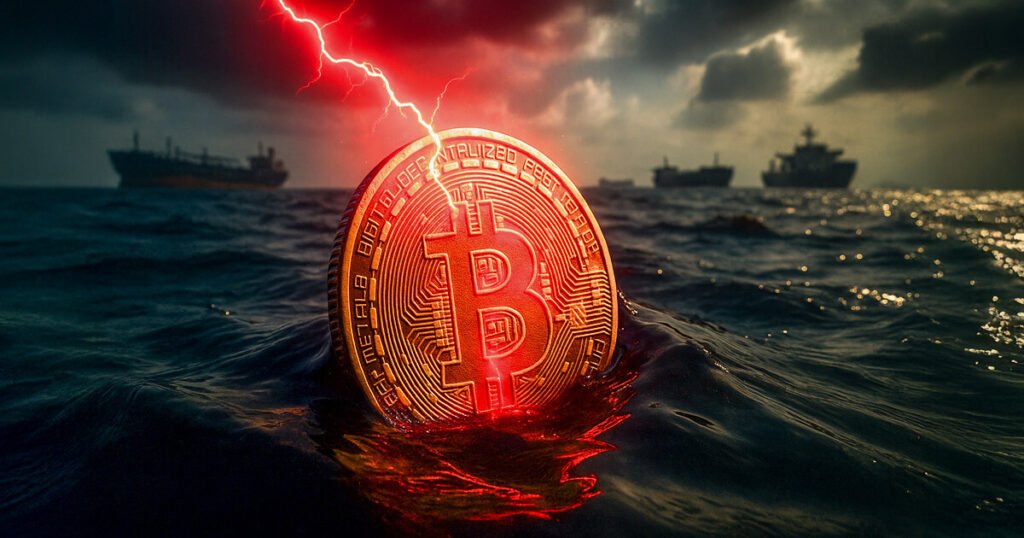 Über 1,79 Milliarden US -Dollar liquidiert vom Kryptomarkt, als Bitcoin unter 100.000 US