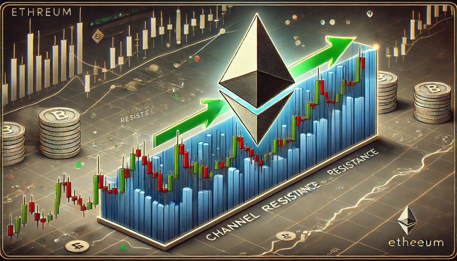 Ethereum -Preis -Tests aufsteigende Kanalwiderstand – Breakout oder Breakdown?