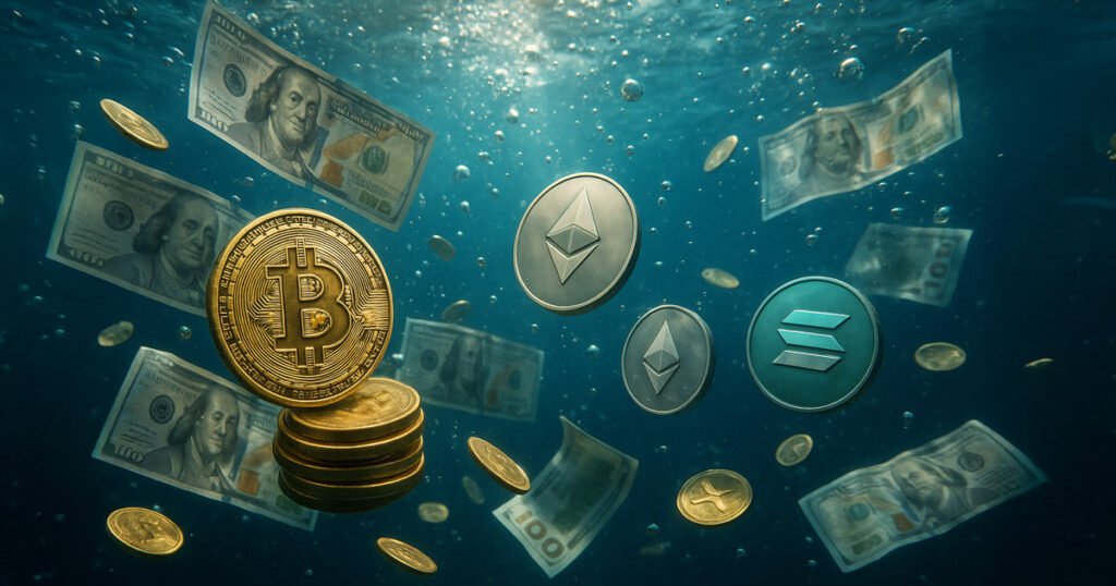 Ethereum wächst doppelt so schnell wie Bitcoin in den neuesten 1 -Milliarden -Dollar -Krypto -Fonds -Zuflüssen