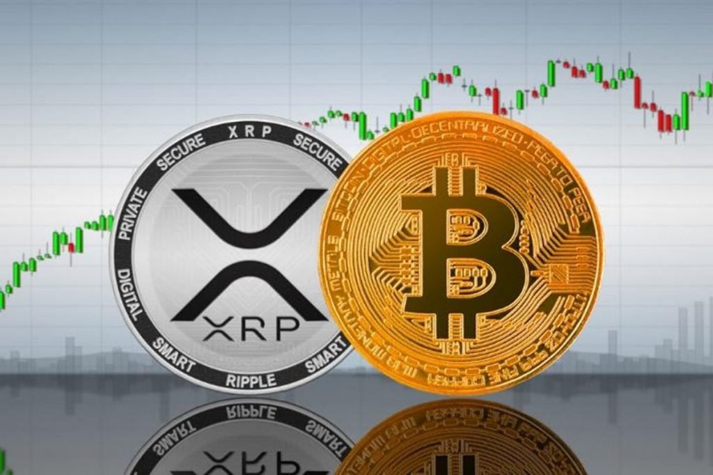 Ripple (XRP) handelt im Grün, während Bitcoin, Ether fallen