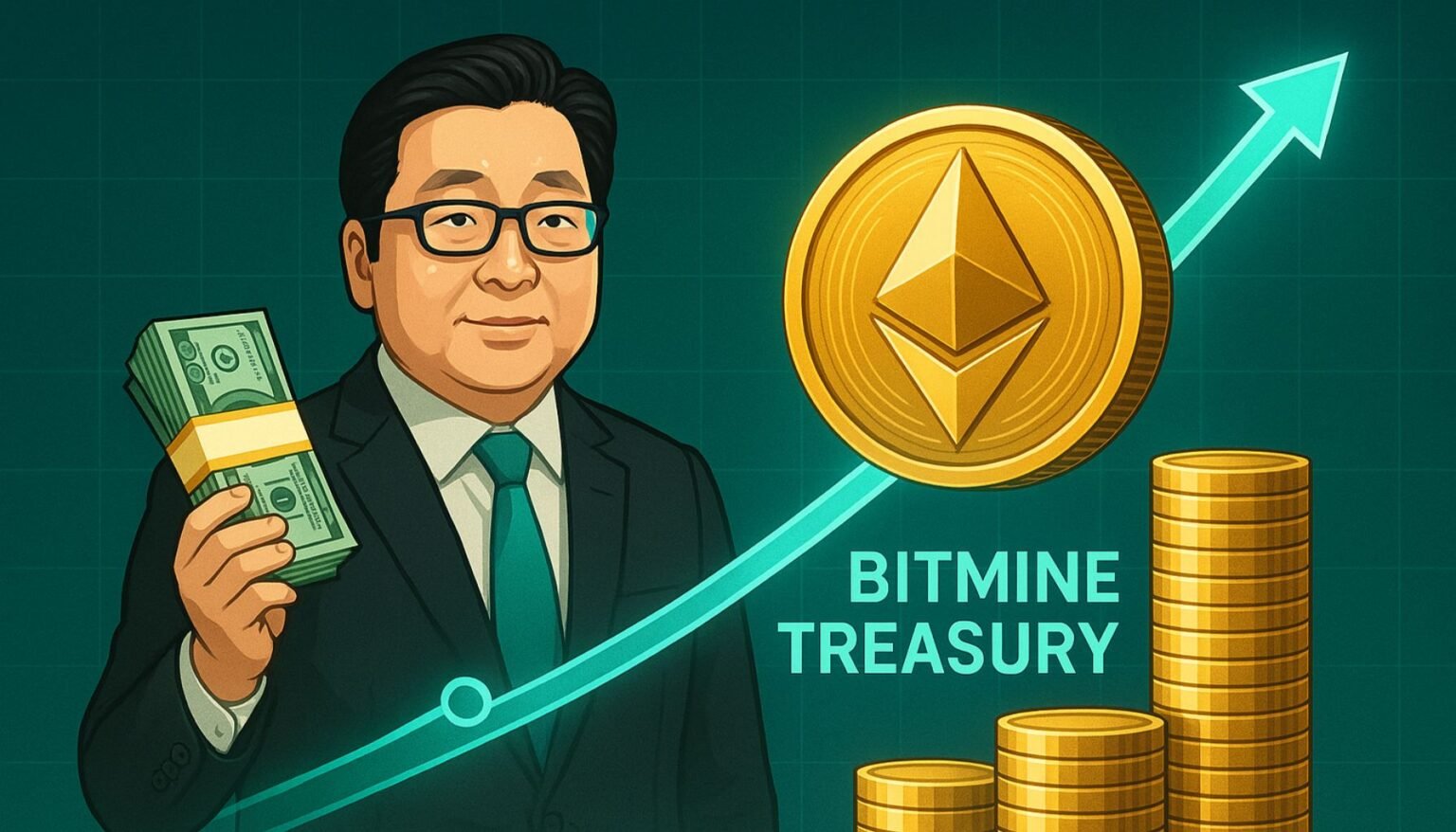 Tom Lee kauft 45 Millionen US -Dollar in Ethereum, während Bitmine das Finanzministerium auf 7 Mrd.