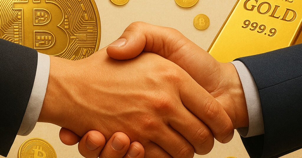 Bitcoin oder Gold? Changpeng Zhao und Peter Schiff diskutieren