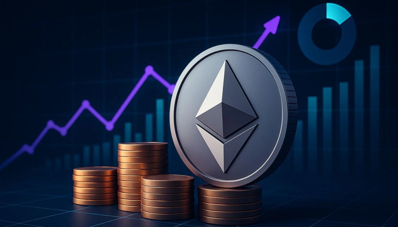 Bitmine fügt 63.539 Ethereum im Wert von 251,6 Millionen US-Dollar hinzu – kontrolliert jetzt 2,73 % des Angebots