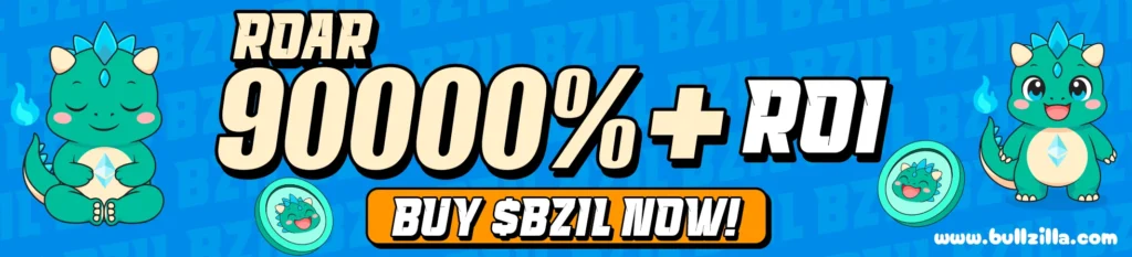 BullZilla ($BZIL) führt den besten Vorverkauf für Meme-Münzen an und schließt sich jetzt dem offiziellen Trump und Brett an, die den Market Buzz 3 für 2025 vorantreiben BullZilla-Banner