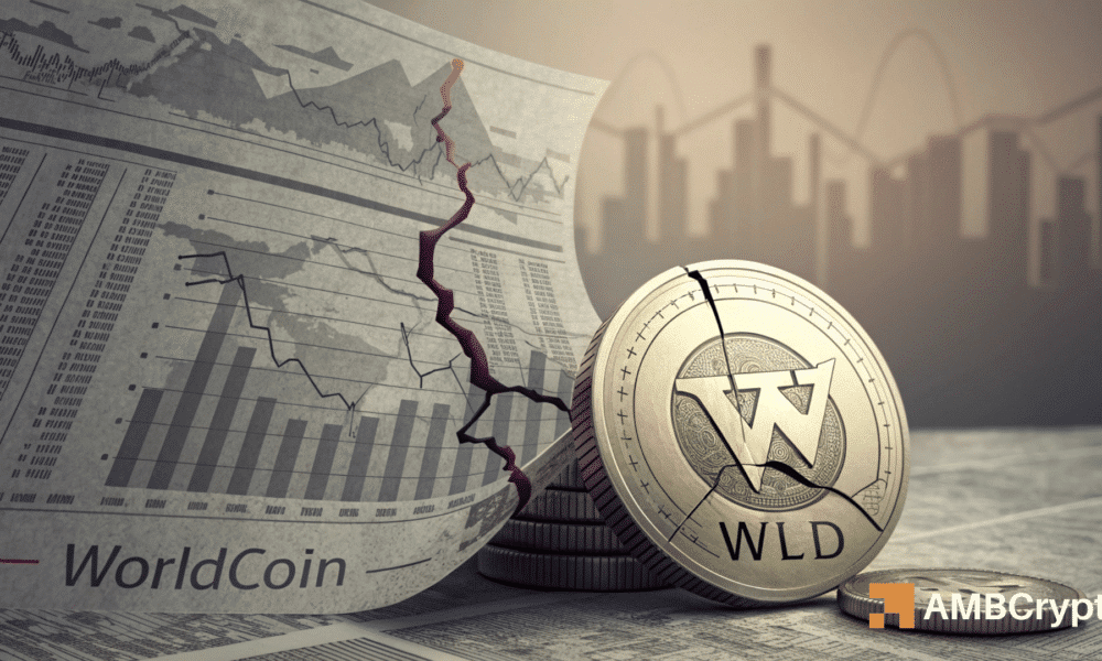Worldcoin stürzt um 14 % ab – Werden regulatorische Maßnahmen die WLD weiter in Mitleidenschaft ziehen?
