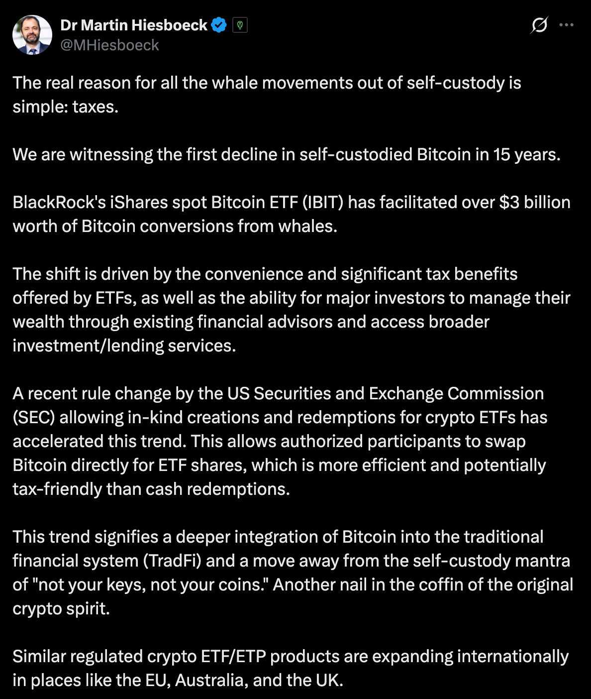 Datenschutz, SEC, Freiheit, Vereinigte Staaten, Selbstverwaltung, Bitcoin-Einführung, ETF