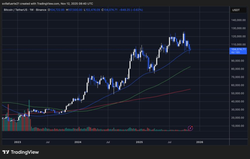 BTC hält wichtiges Unterstützungsniveau | Quelle: BTCUSDT-Chart auf TradingView