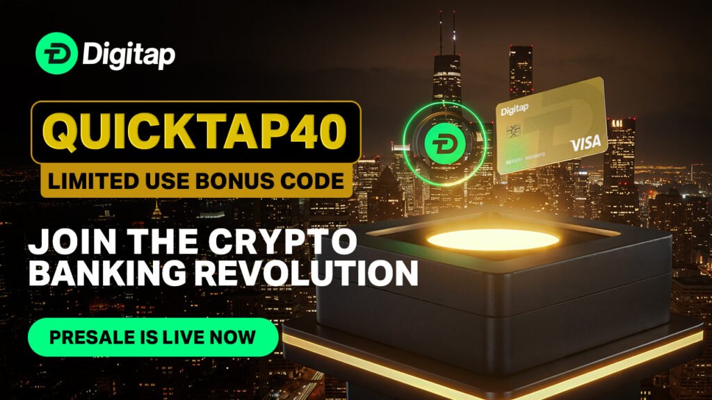 Bester Krypto-Vorverkauf zum Investieren: Digitap ($TAP) vs. Remittix vs. BlockDAG 3 Digitap 74