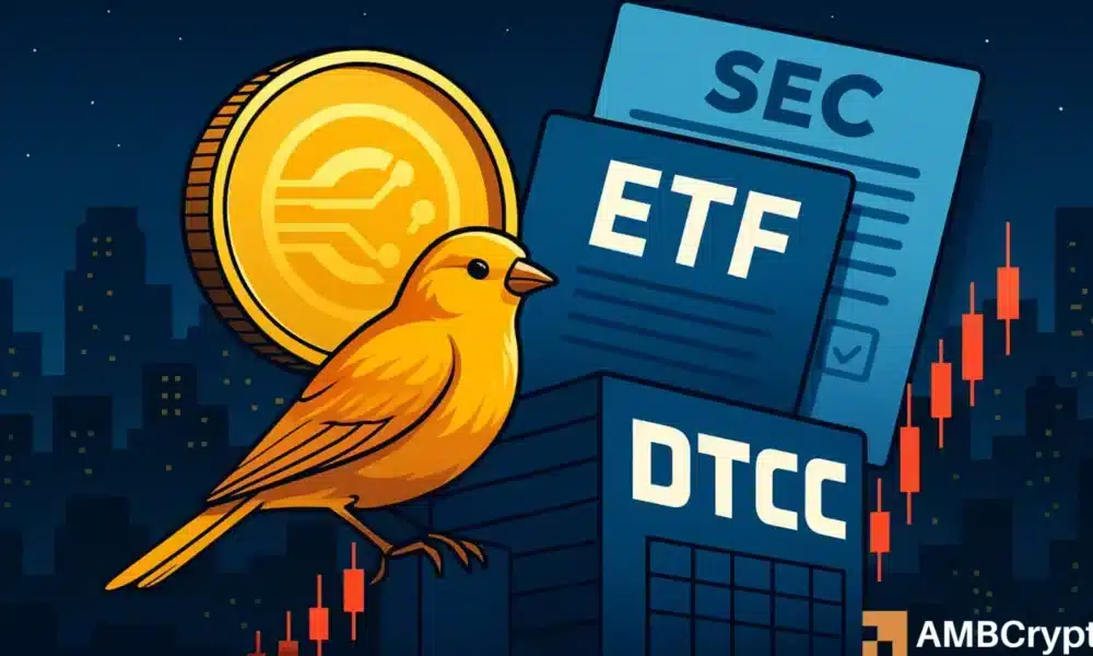 Einblick in die DTCC-Notierung des Canary Staked SEI ETF und was als nächstes kommt
