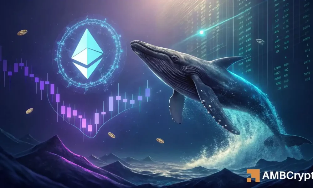 Ethereums Walkäufe im Wert von 1,33 Milliarden US-Dollar im Vergleich zu ETF-Abflüssen im Wert von 183 Millionen US-Dollar – Sind 3.700 US-Dollar das nächste Ziel?