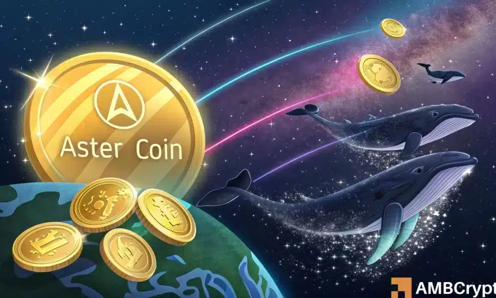 Whale kaufte Aster-Token im Wert von 6,47 Millionen US-Dollar