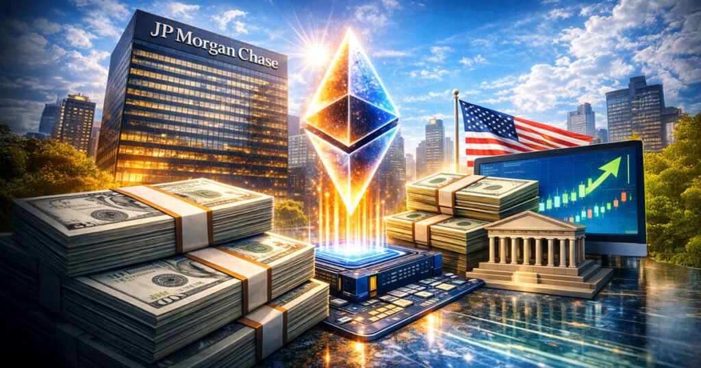 JP Morgan setzt für seinen MONY-Fonds auf Ethereum
