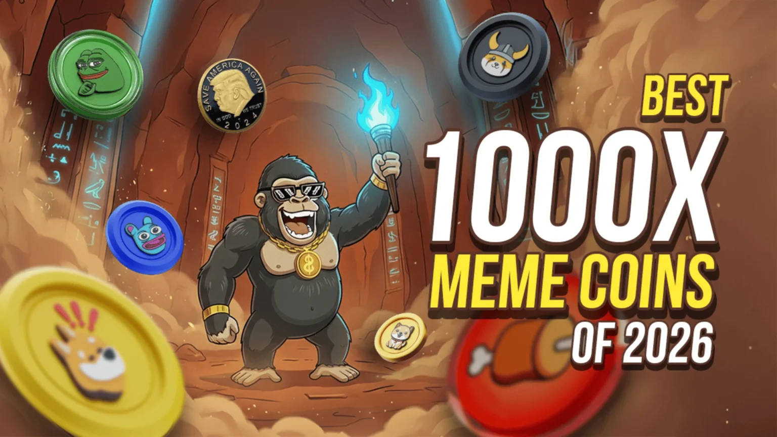 APEMARS, Pepe, Dogecoin und Shiba Inu