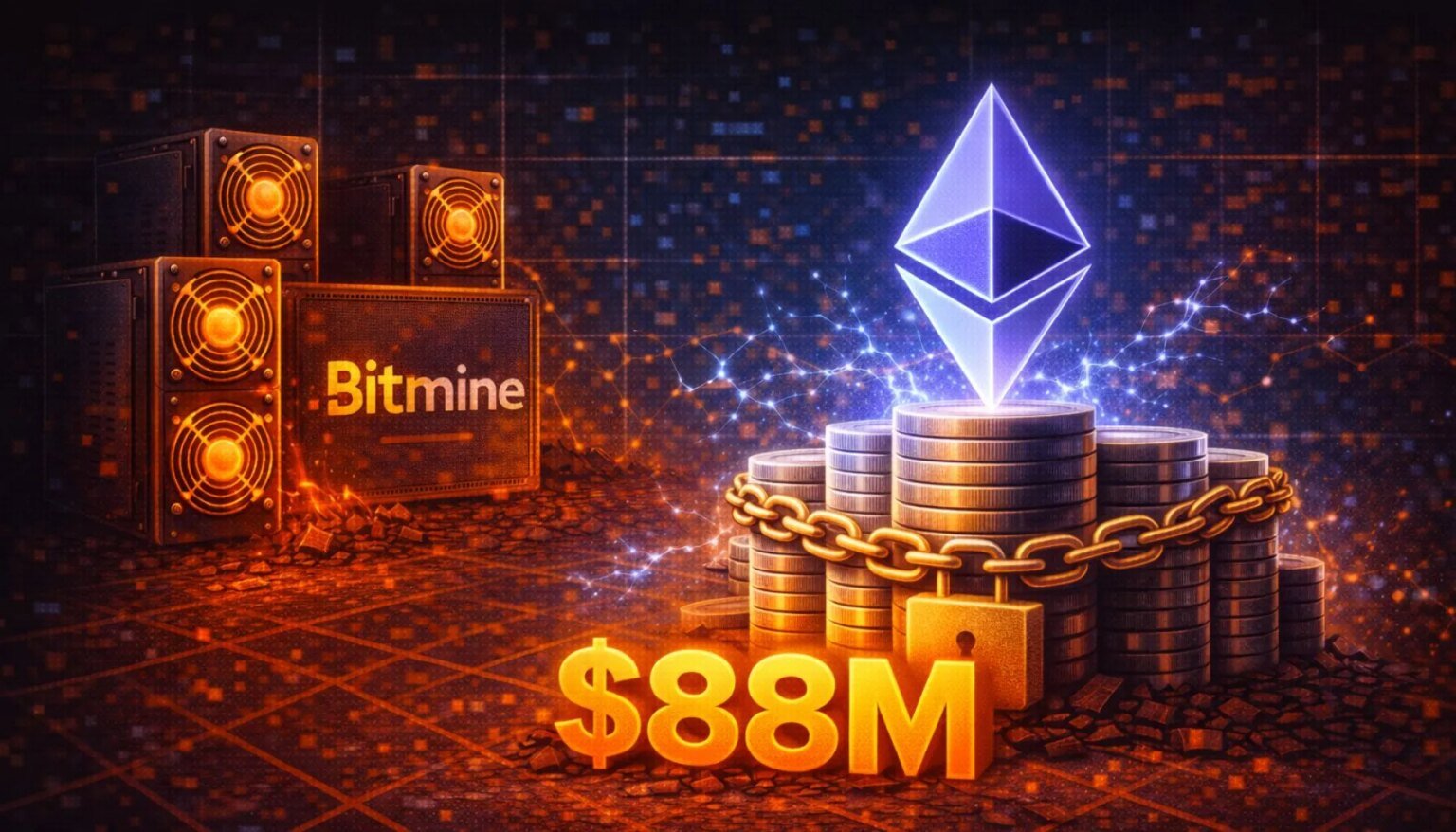 Die institutionelle Akkumulation von Ethereum geht weiter: Bitmine kauft ETH im Wert von 88 Millionen US-Dollar