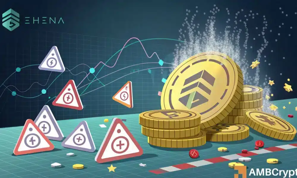 Ethena Labs hinterlegt 101,79 Millionen ENA im Wert von 20,9 Millionen US-Dollar.