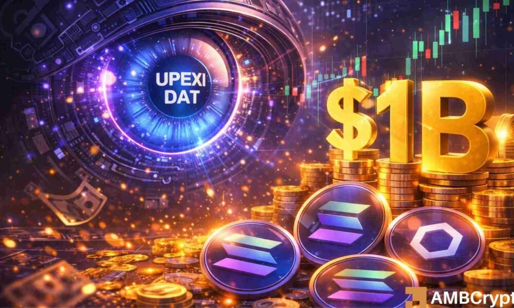 Upexi strebt eine Erhöhung um 1 Milliarde US-Dollar an, um die Solana-DAT-Strategie zu skalieren – Einzelheiten