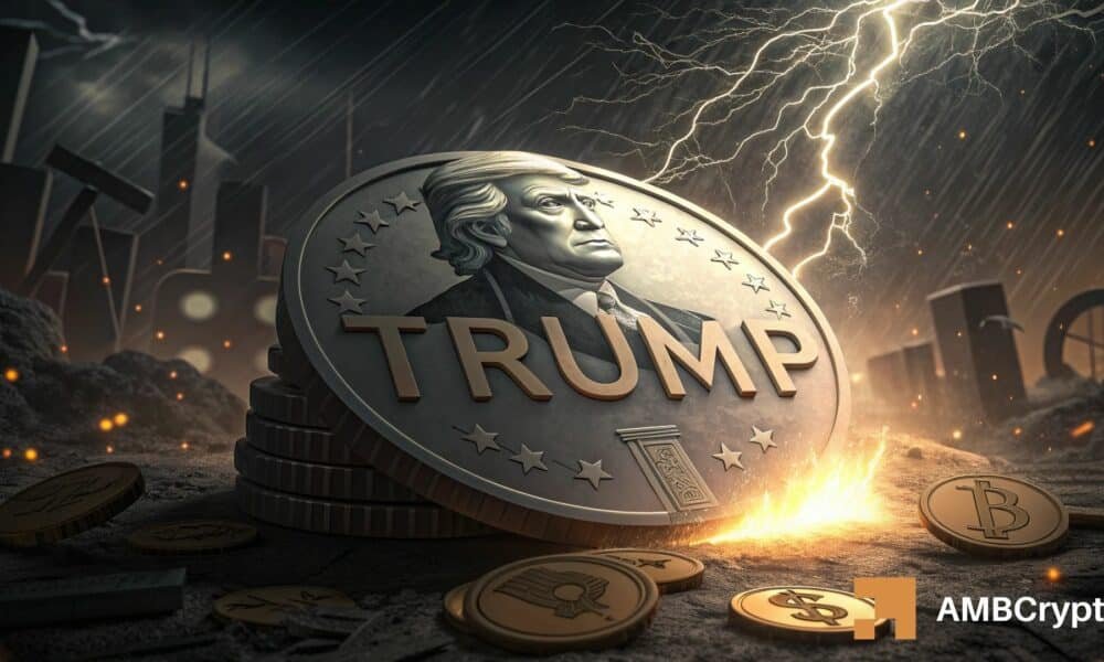 Walaktivität im Wert von 14,8 Millionen US-Dollar übt Druck auf den Preis von TRUMP aus, aber kommen als nächstes 4,80 US-Dollar?