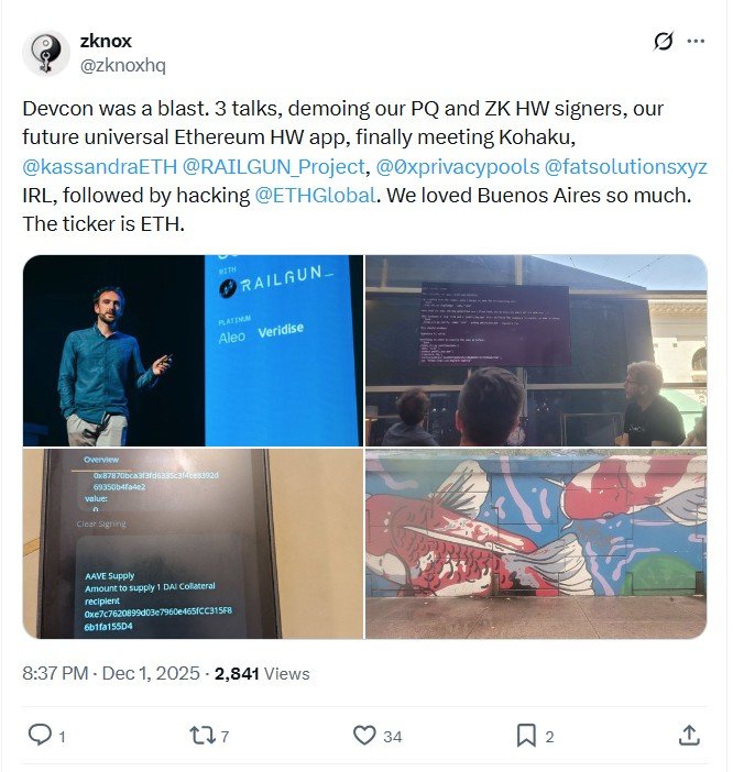 Ethereum, Quantencomputing