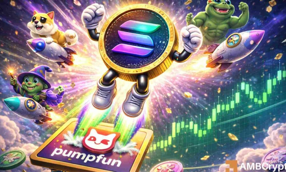 PUMP erholt sich, da sich die Pump.fun-Nutzung verdoppelt: Kann Solana auf der Memecoin-Welle mitreiten?