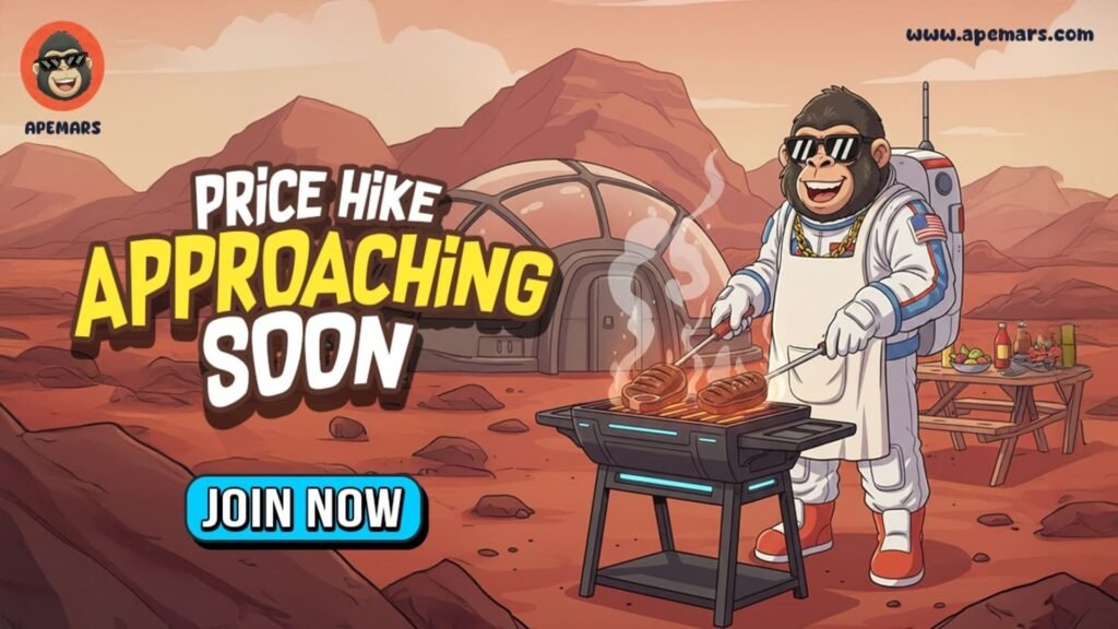 Erfahren Sie, wie Sie Meme Coin für 1000-fache Gewinne kaufen: Letzte Chance, mit APEMARS Stage 5.000 $ in 915.000 $ zu verwandeln – Best Meme Coin 2026 2 Apemars357 1