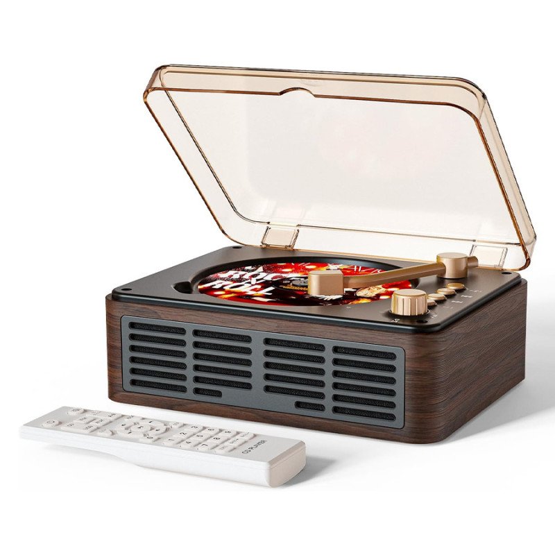 Amazon verkauft eine Kombination aus CD-Player und Bluetooth-Lautsprecher mit „Retro-Charme und modernen Funktionen“ für nur 40 US-Dollar